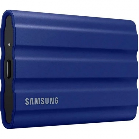 Внешний SSD накопитель Samsung 1Tb T7 Shield (MU-PE1T0R/WW) Синий - фото 3