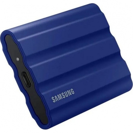 Внешний SSD накопитель Samsung 1Tb T7 Shield (MU-PE1T0R/WW) Синий - фото 4