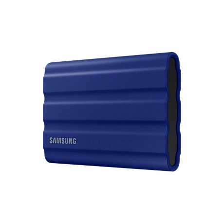 Внешний SSD Samsung 1Tb T7 Shield (MU-PE1T0R/WW) Синий - фото 3