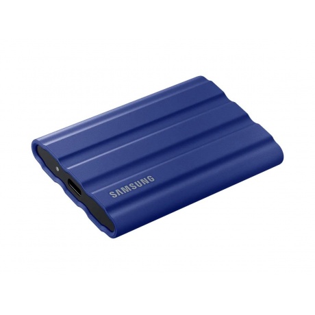 Внешний SSD Samsung 1Tb T7 Shield (MU-PE1T0R/WW) Синий - фото 5