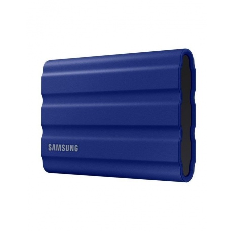 Внешний SSD Samsung 2Tb T7 Shield (MU-PE2T0R/WW) Синий - фото 2