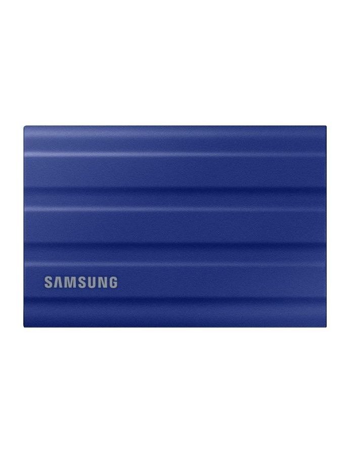 Внешний SSD Samsung 2Tb T7 Shield (MU-PE2T0R/WW) Синий внешний ssd samsung t7 touch 500gb mu pc500s ww