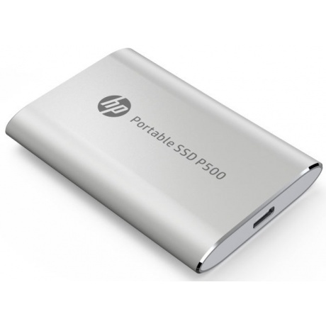 Внешний SSD HP 1.0TB P500 Series Silver (1F5P7AA) - фото 1