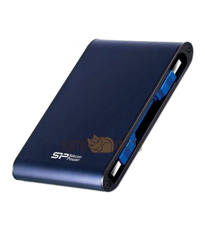цена Внешний HDD Silicon Power Armor A80 1Tb Blue (SP010TBPHDA80S3B)