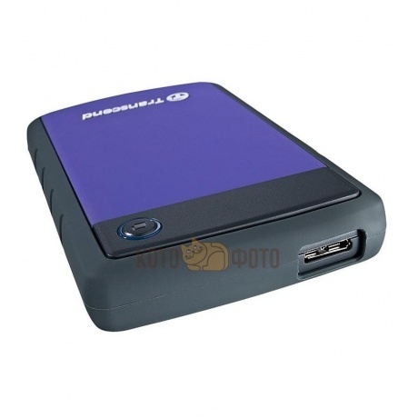 Внешний HDD Transcend StoreJet 25H3 1Tb Purple (TS1TSJ25H3P) - фото 3