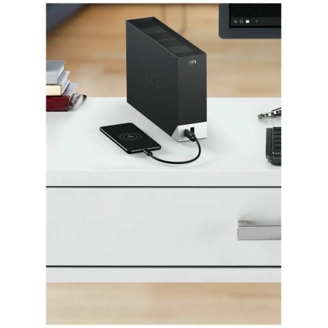 Внешний жесткий диск Seagate One Touch Desktop Hub 18ТБ (STLC18000402) - фото 8