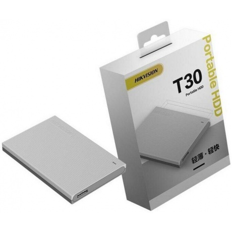 Внешний жесткий диск Hikvision T30 1TB Rubber Grey (HS-EHDD-T30(STD)/1T/Grey/Rubbe) - фото 10