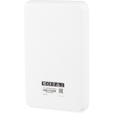 Внешний жесткий диск Apacer AC532 2TB White (AP2TBAC532W-1) - фото 3
