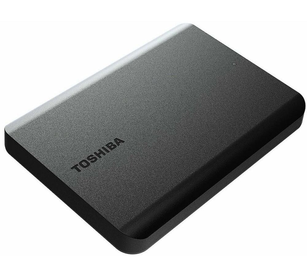 Внешний жесткий диск Toshiba Canvio basics 2TB black (HDTB520EK3AA) внешний диск hdd toshiba canvio basics hdtb520ek3aa 2тб черный