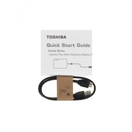 Внешний жесткий диск Toshiba CANVIO BASICS 1TB, black (HDTB510EK3AA) - фото 6