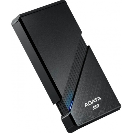 Внешний накопитель SSD A-Data 1TB USB-C BLACK (SE920-1TCBK) - фото 3