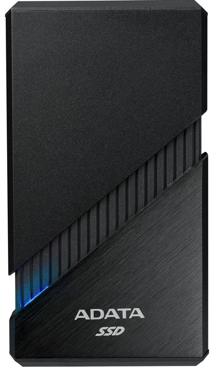 Внешний накопитель SSD A-Data 1TB USB-C BLACK (SE920-1TCBK) внешний жесткий диск a data se920 2tcbk