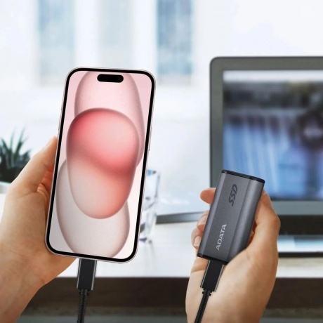 Внешний SSD A-Data Elite SE880 (AELI-SE880-2TCGY) - фото 8