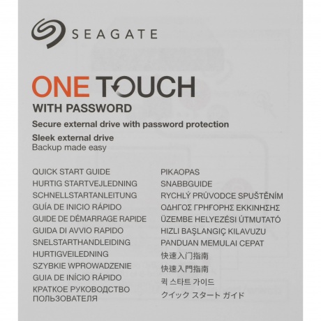 Внешний жесткий диск Seagate One Touch 1TB (STKY1000402) Blue - фото 5