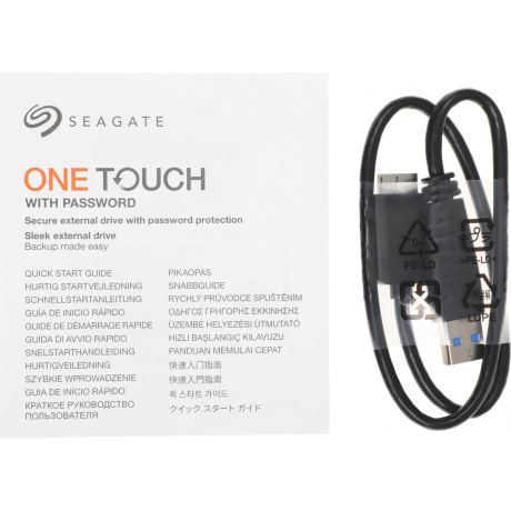 Внешний жесткий диск Seagate One Touch 1TB (STKY1000401) Grey - фото 8