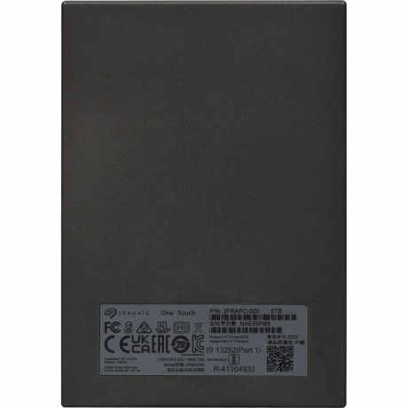 Внешний жесткий диск Seagate One Touch 5TB Black  STKZ5000400 - фото 4