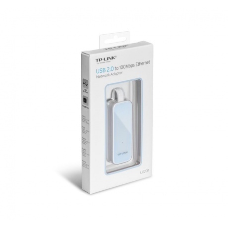 Сетевой адаптер Ethernet TP-Link UE200 USB 2.0 - фото 5
