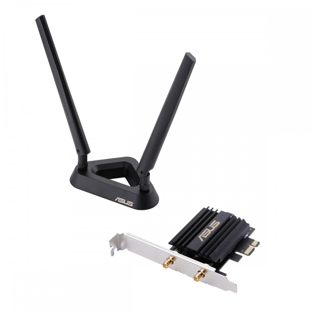 Wi-Fi адаптер Asus PCE-AX58BT (90IG0610-MO0R00) беспроводной wi fi адаптер asus n10 nano