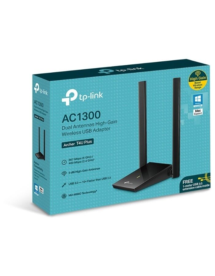 Wi-Fi адаптер TP-Link Archer T4U Plus - фото 4