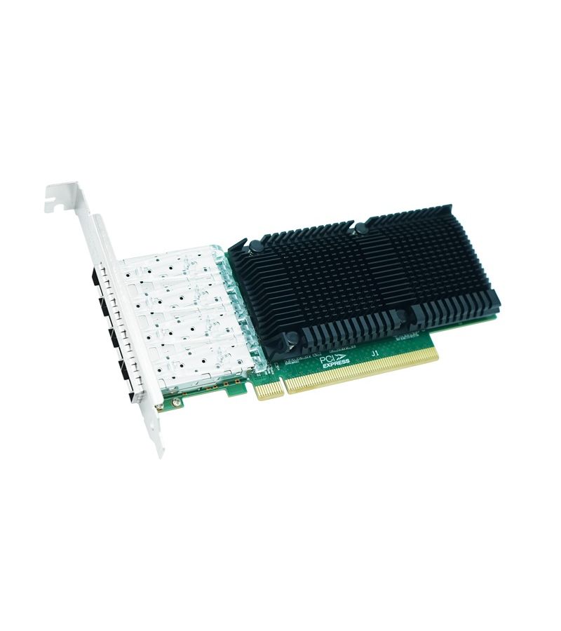 Сетевой адаптер LR-Link 25GB 4SFP28 (LRES1023PF-4SFP28) lres3026pf ocp ocp 3 0 pcie 4 0 x16 intel e810 2 qsfp28 100g nic card