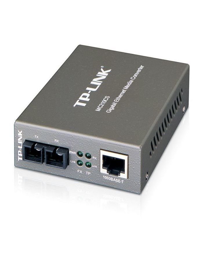 Медиаконвертер TP-Link MC210CS медиаконвертер tp link mc210cs 1000mbit rj45 1000mbit sc
