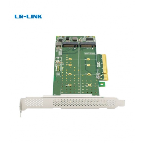 Адаптер LR-Link LRNV95N8 PCIe x8 to 2-Port M.2 - фото 3