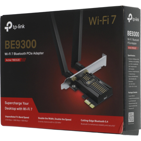 WiFi адаптер TP-Link Archer TBE552E - фото 5