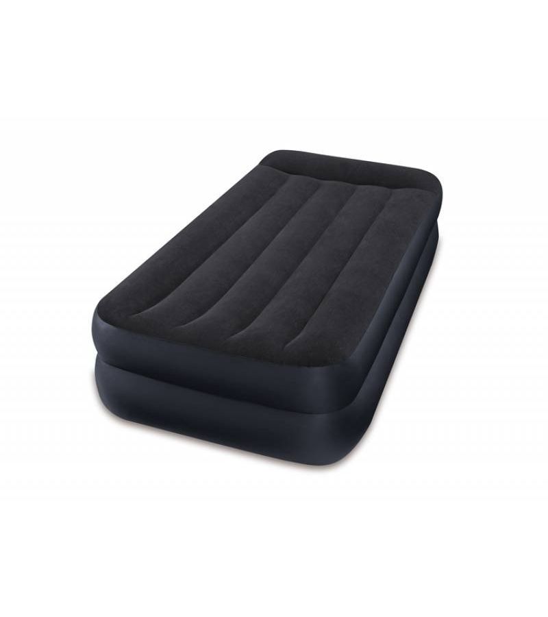 intex pillow rest raised bed fiber tech 64142 Кровать INTEX 64122 PILLOW REST RAISED BED, Twin (встроенный насос 220В)