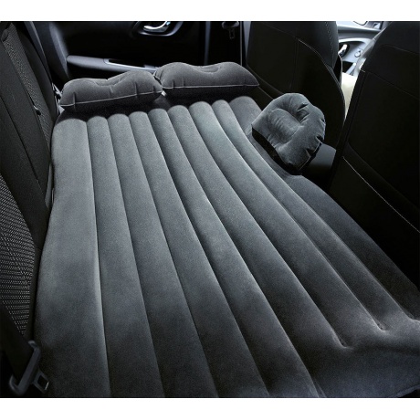 Матрас надувной в автомобиль Greenhouse AUB-001, 140х90х45 (насос 12В, 2 подушки, ремкомплект, сумка) - фото 2