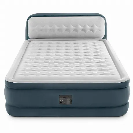 Кровать INTEX ULTRA PLUSH HEADBOARD высокая, со спинкой, QUEEN (...