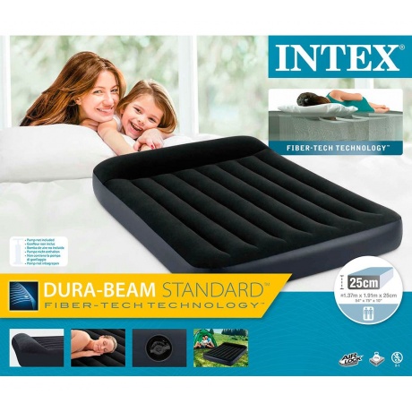 Кровать INTEX DURA-BEAM PILLOW REST CLASSIC, Full, 64142, 137x191x26 - фото 5