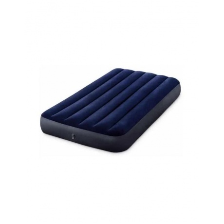 

Надувная кровать односпальная INTEX DURA-BEAM CLASSIC DOWNY 99x191x26