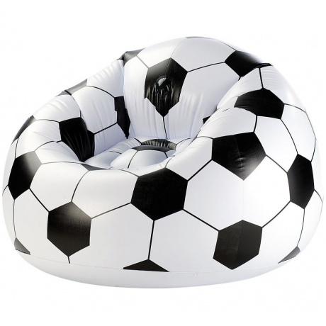 Кресло надувное Bestway Футбольный мяч, 75010, 114x112x66 - фото 1