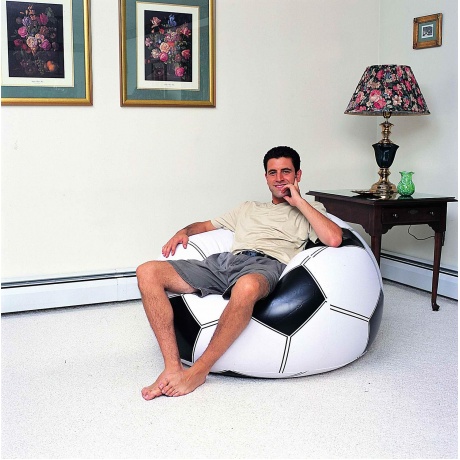 Кресло надувное Bestway Футбольный мяч, 75010, 114x112x66 - фото 2