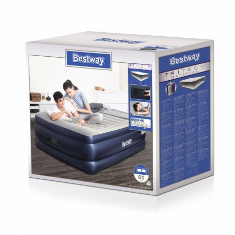 Кровать надувная BestWay Tritech Airbed 203x152x61cm 67690 BW - фото 2