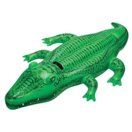 Игрушка надувная для плавания "Крокодил" 168*86см малый 58546NP