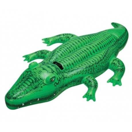 Игрушка надувная для плавания &quot;Крокодил&quot; 168*86см малый 58546NP - фото 1