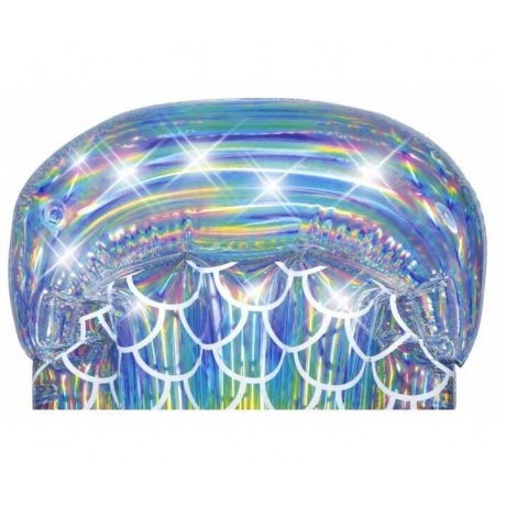 Надувной матрас 193*101см Радужный хвост русалки Bestway 43413 - фото 2