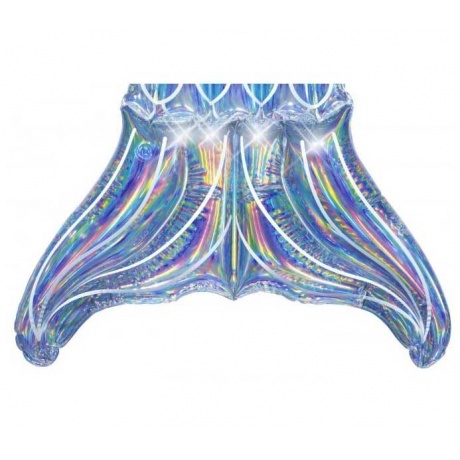 Надувной матрас 193*101см Радужный хвост русалки Bestway 43413 - фото 4