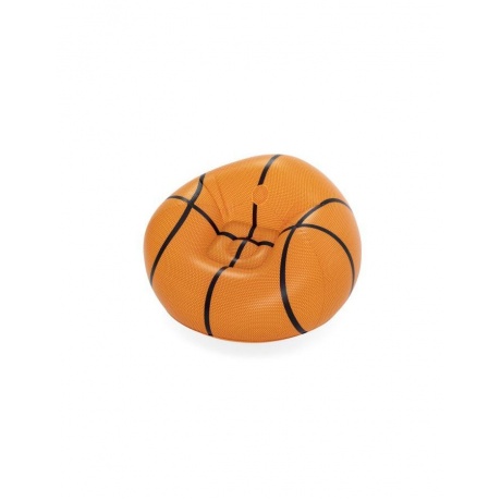 Кресло надувное Баскетбольный мяч 114x112x66 см Bestway 75103 1720₽