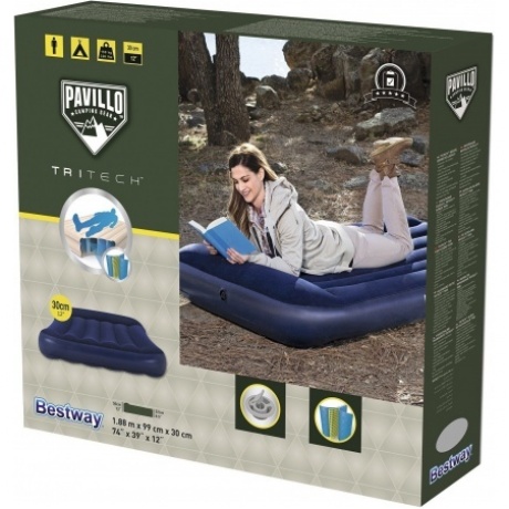 Матрас надувной Twin 188*99*30 см Bestway 67680 - фото 12