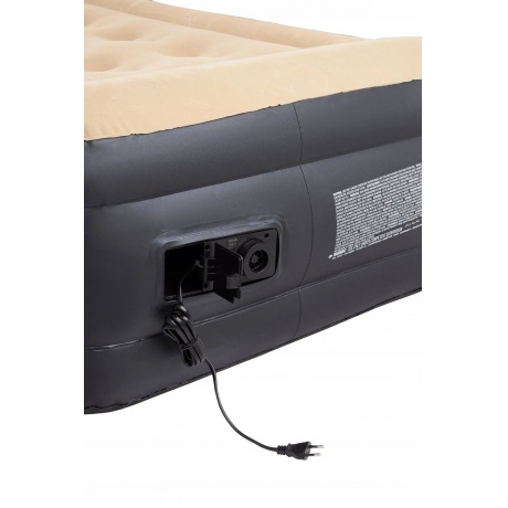 Кровать высокая надувная со встроенным электронасосом Avenli 203*157*47 см 24042EU - фото 4