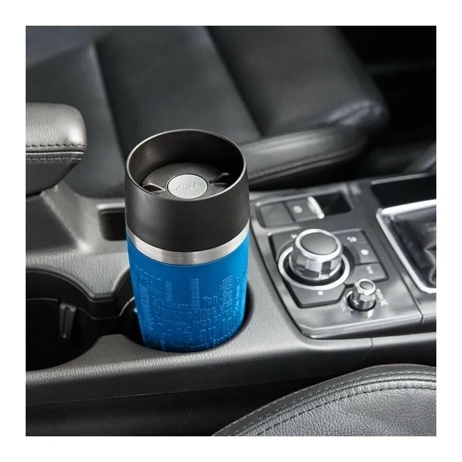 Термокружка Tefal EMSA Travel Mug 0.36л синяя - фото 12