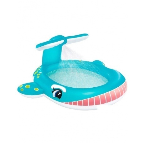 

Бассейн надувной INTEX Кит, со спреем, 57440, 201х196х91