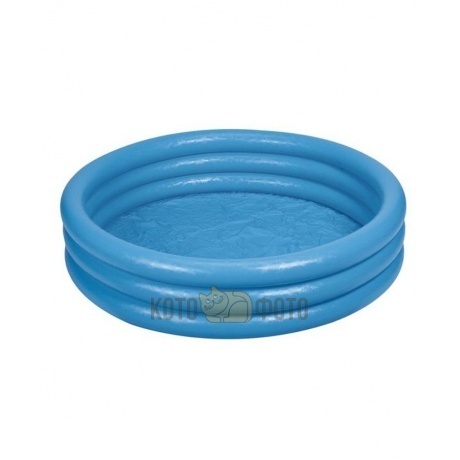 

Бассейн Intex 58446 Голубой Кристалл, 3 кольца