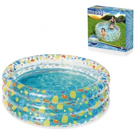 Бассейн надувной, 170х53см, 697л, 51048 Bestway - фото 4
