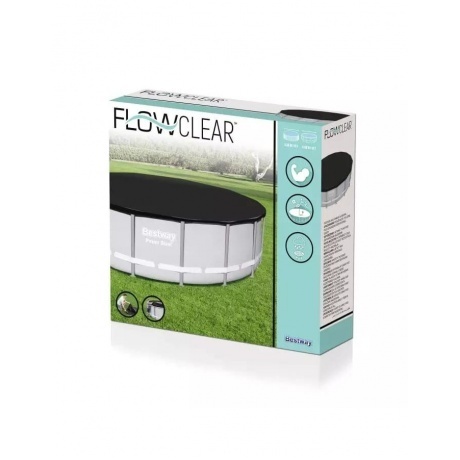 Тент (ПВХ) для бассейнов 488 см Bestway 58249 - фото 7