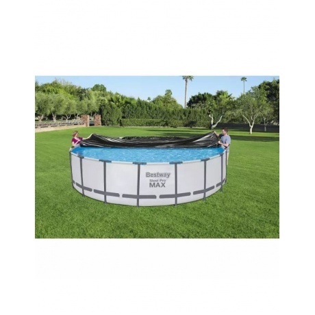 Тент (ПВХ) для бассейна 549 см Bestway 58039 - фото 7