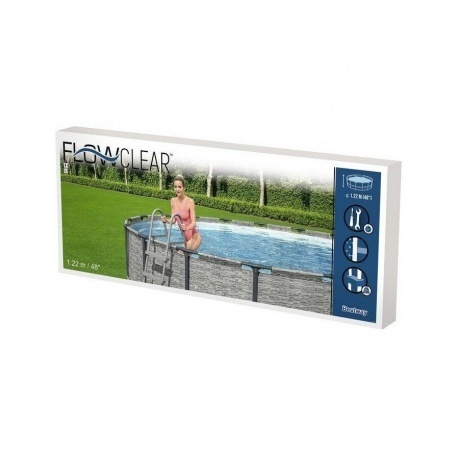 Лестница для бассейнов 122 см  Bestway 58336 - фото 7