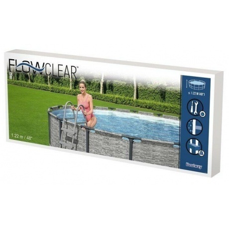 Лестница для бассейнов 122 см  Bestway 58336 - фото 8